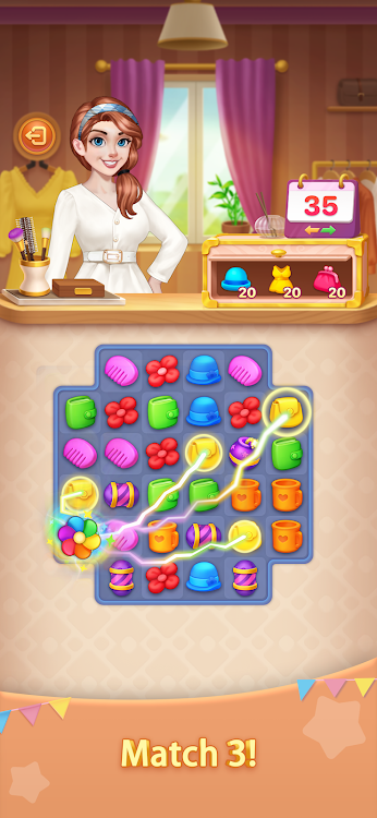 #3. Hey Beauty: Love & Puzzle (Android) By: Digi Craft Studio