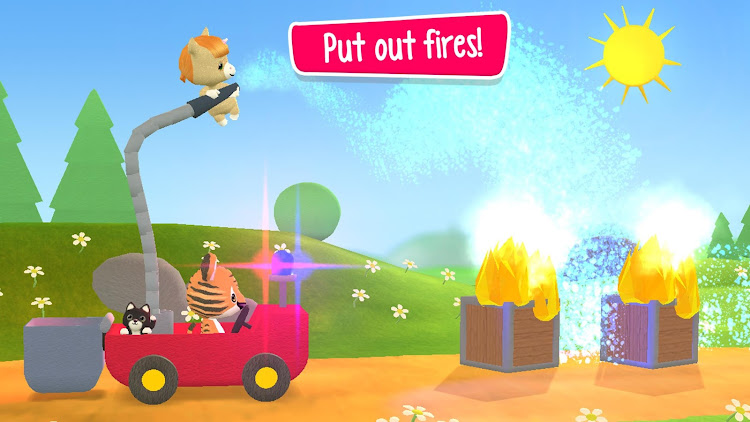 #5. Little Tiger - Firefighter Adv (Android) By: wonderkind GmbH