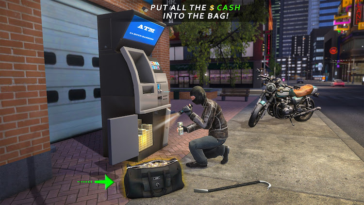 #3. Sneak Heist Thief Robbery 3D (Android) By: Hexabin Games