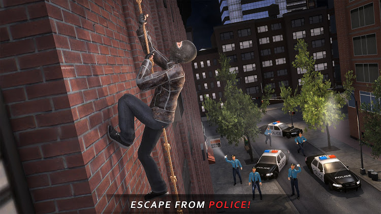 #4. Sneak Heist Thief Robbery 3D (Android) By: Hexabin Games