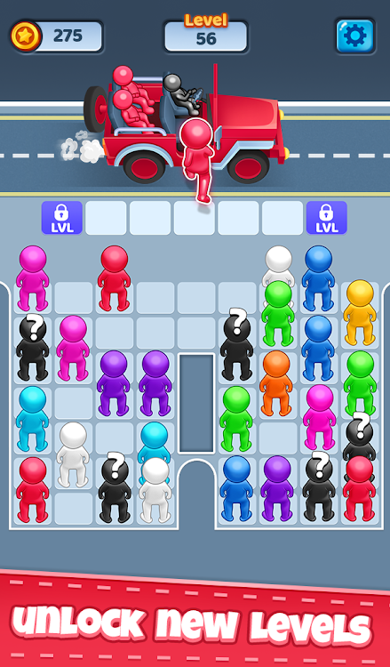 #2. Car Jam 3d - Match 3 Puzzle (Android) By: TechArts Games