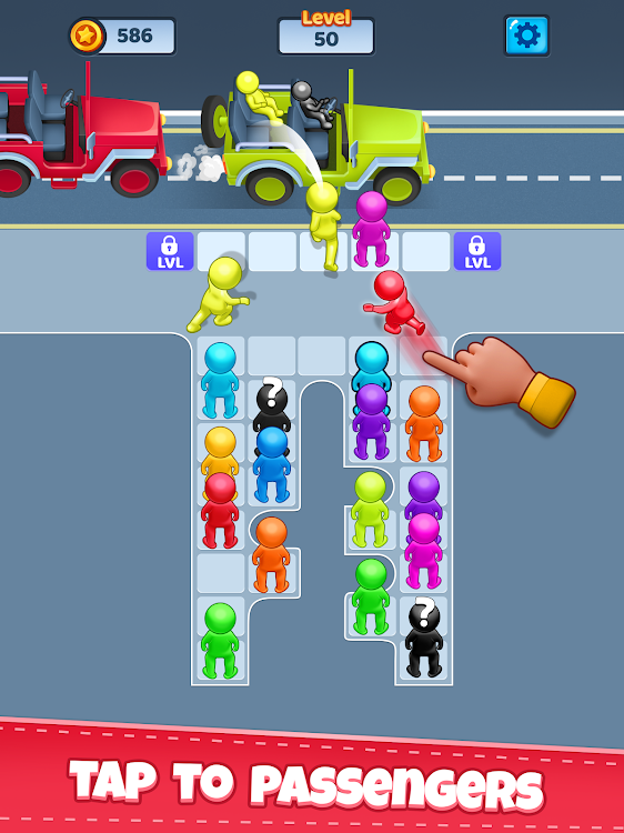 #7. Car Jam 3d - Match 3 Puzzle (Android) By: TechArts Games