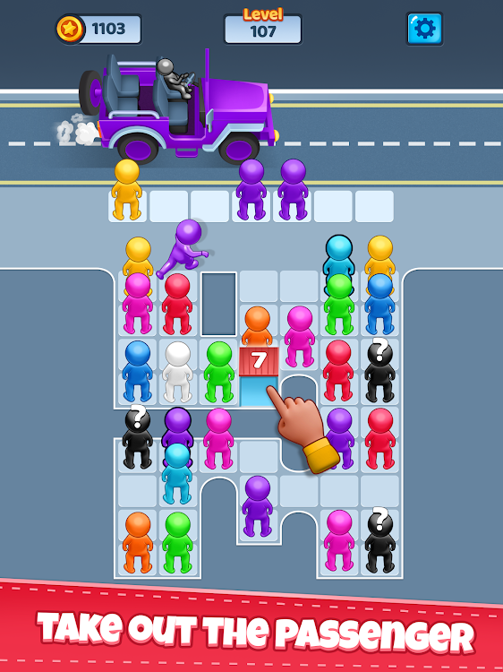 #10. Car Jam 3d - Match 3 Puzzle (Android) By: TechArts Games