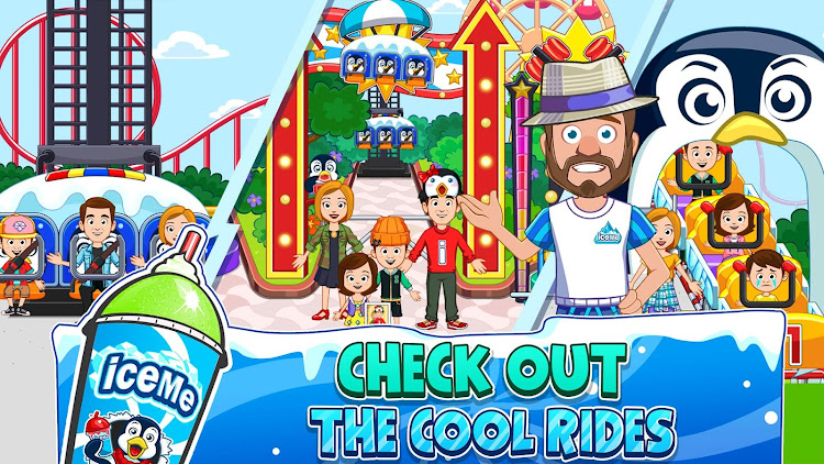 #3. My Town : ICEME Amusement Park (Android) By: My Town Games Ltd