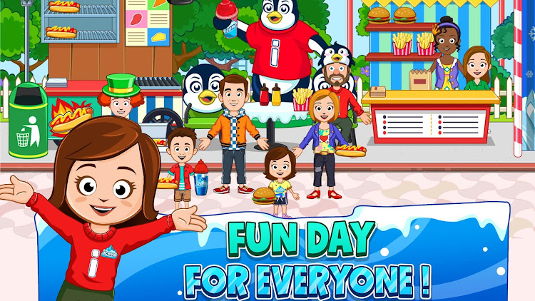 #4. My Town : ICEME Amusement Park (Android) By: My Town Games Ltd