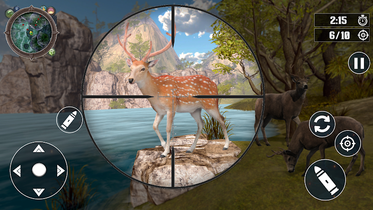 #8. Wild Animal Dino Hunting Sim (Android) By: Extreme Gamerz Studio