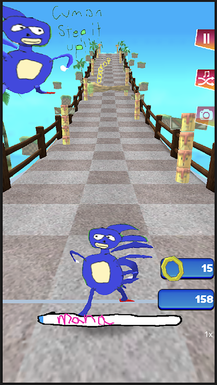 #2. Fast Sanic Goo! Adventure (Android) By: Elenio Castellanos