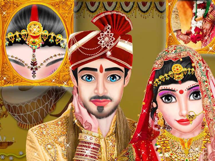 #3. Gorgeous Indian Wedding Beauty (Android) By: TBZ 9 Games