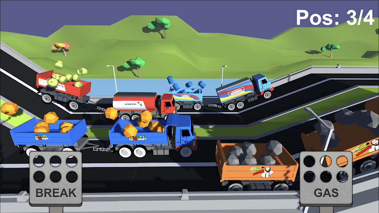 #8. Truck Gandeng Oleng Racing (Android) By: 2YOU GAME