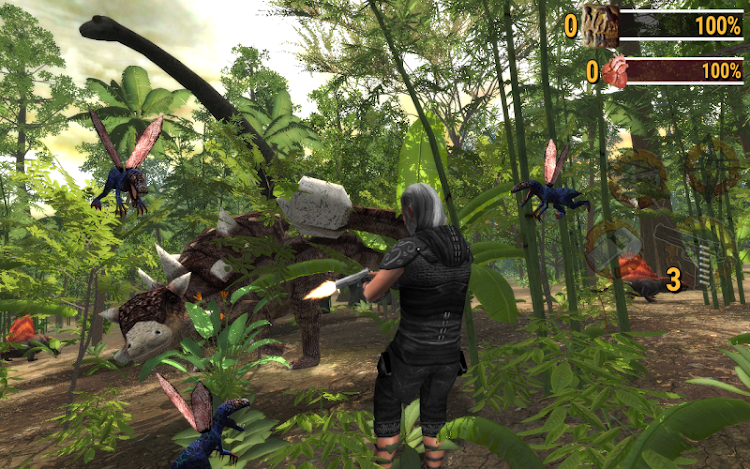 #6. Dinosaur Assassin: Evolution-U (Android) By: JurassicApps