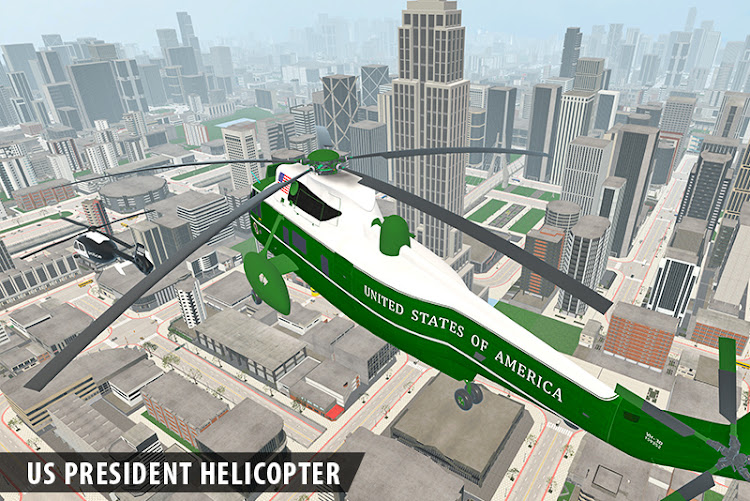 #4. US President Heli Limo Driver (Android) By: Era Fun Studio - Games for Boys and Girls