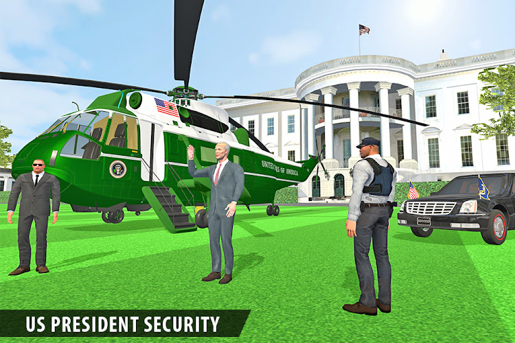 #5. US President Heli Limo Driver (Android) By: Era Fun Studio - Games for Boys and Girls