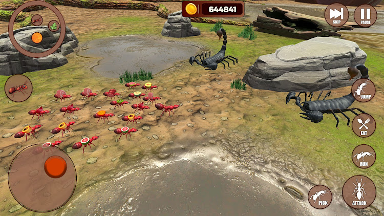 #4. The Ant Colony Simulator (Android) By: DulDul Games