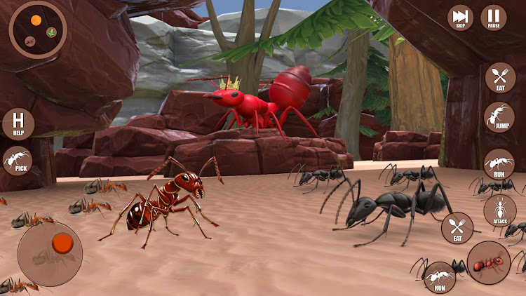 #8. The Ant Colony Simulator (Android) By: DulDul Games