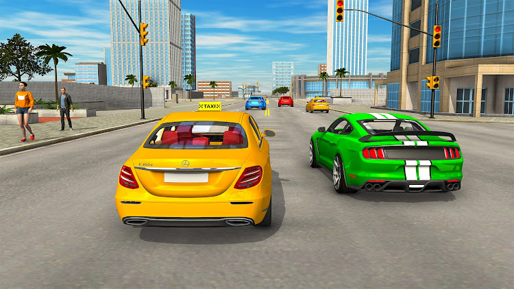 #9. US Taxi Simulator 3d & Driving (Android) By: Gaming Switch