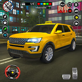 US Taxi Simulator 3d & Driving