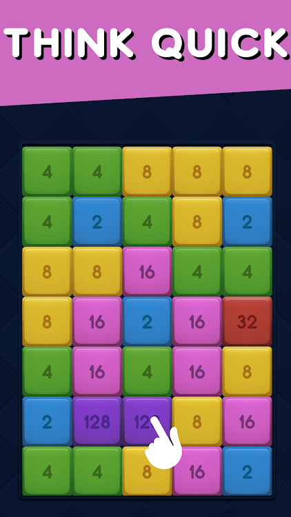 #1. 2048 Merge Cubes (Android) By: FlatMind Games