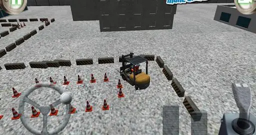 3D forklift parking Madness Screenshot Image