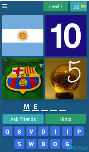 4 Pics 1 Footballer Screenshot Image