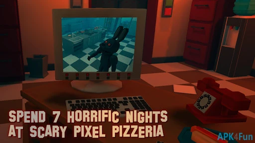 7 Nights at Pixel Pizzeria 2 Screenshot Image