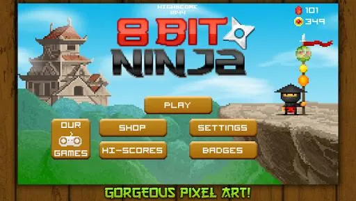 8bit Ninja Screenshot Image