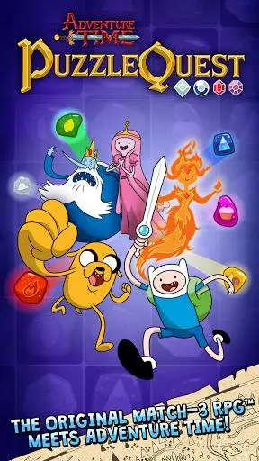 Adventure Time Puzzle Quest Screenshot Image