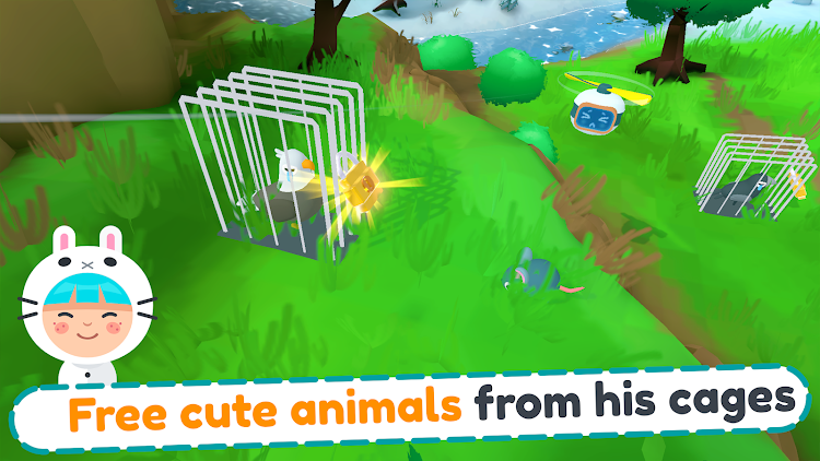 #1. Animals to the rescue and care (Android) By: Kikiri Company