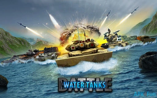 Army Tank Battle War On Water Screenshot Image