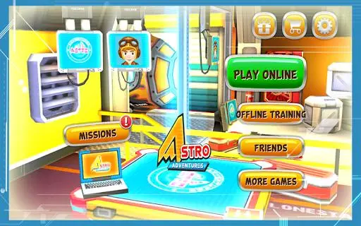 Astro Adventures Online Racing Screenshot Image