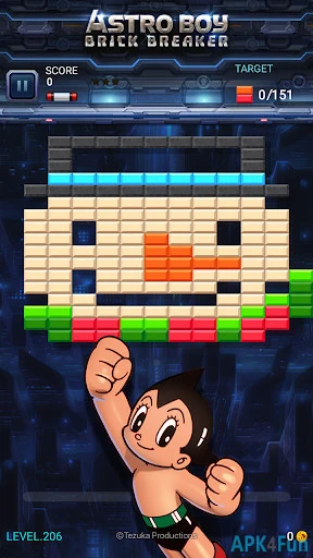 Astro Boy: Brick Breaker Screenshot Image