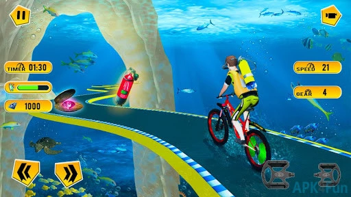 BMX Stunts Water Racer Screenshot Image