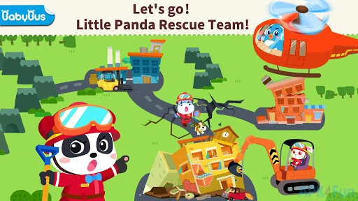 Baby Panda Earthquake Safety Screenshot Image