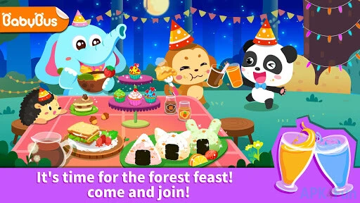 Baby Panda's Forest Recipes Screenshot Image