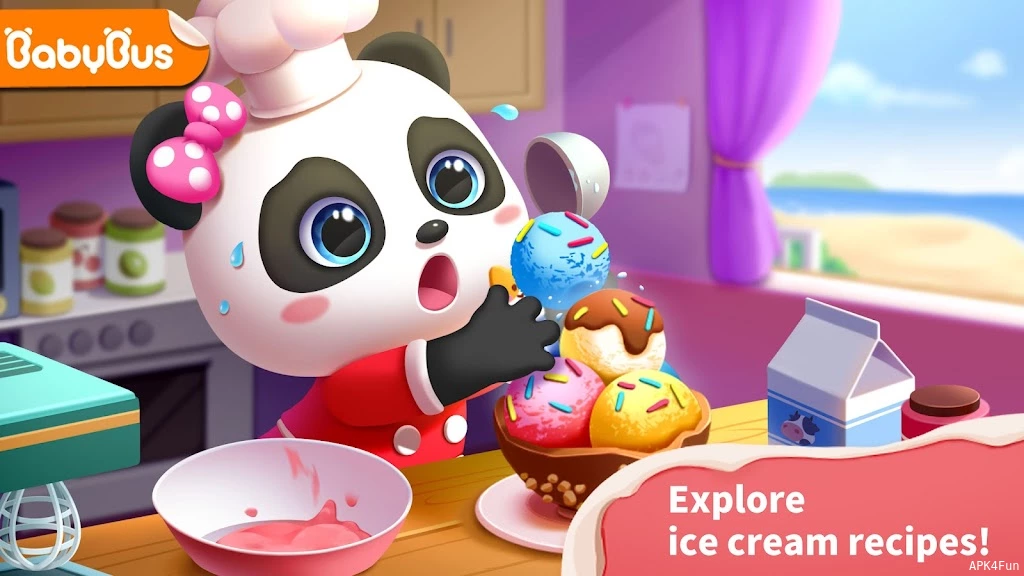 Baby Panda's Ice Cream Shop Screenshot Image