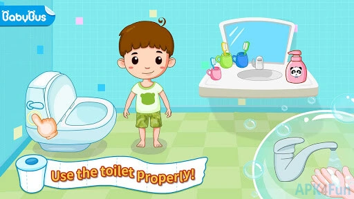 Baby Panda's Potty Training Screenshot Image