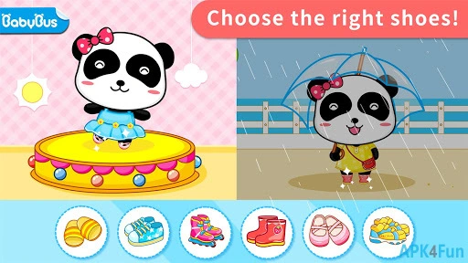 Baby Panda's Shoes Screenshot Image