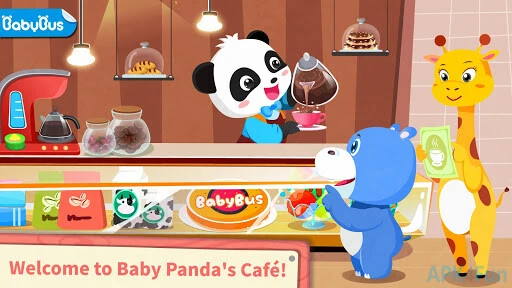 Baby Panda’s Summer: Café Screenshot Image