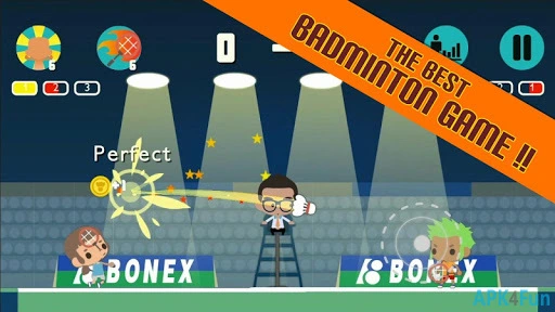 Badminton Stars Screenshot Image