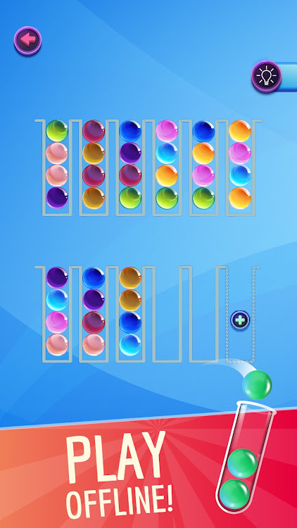 #1. Ball Sort: Color Sort Puzzle (Android) By: Unico Studio