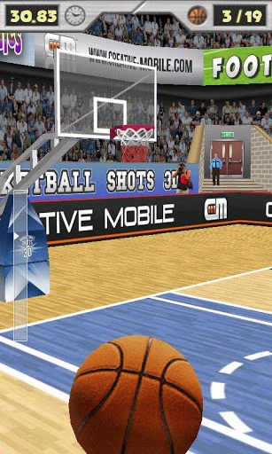 Basketball Shots 3D (2010) Screenshot Image