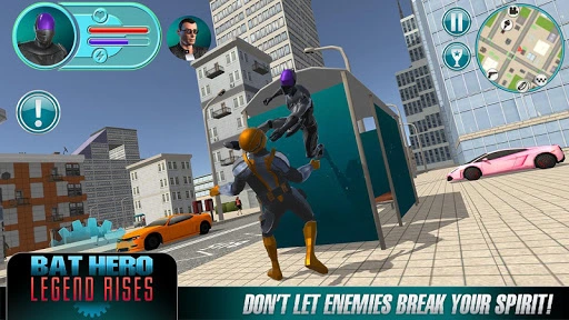 Bat Hero: Legend Rises Screenshot Image