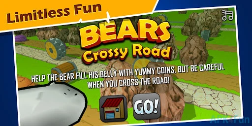 Bears Crossy Road Screenshot Image