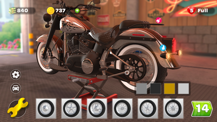 #1. Bike Mechanic (Android) By: Giraffe Games Limited