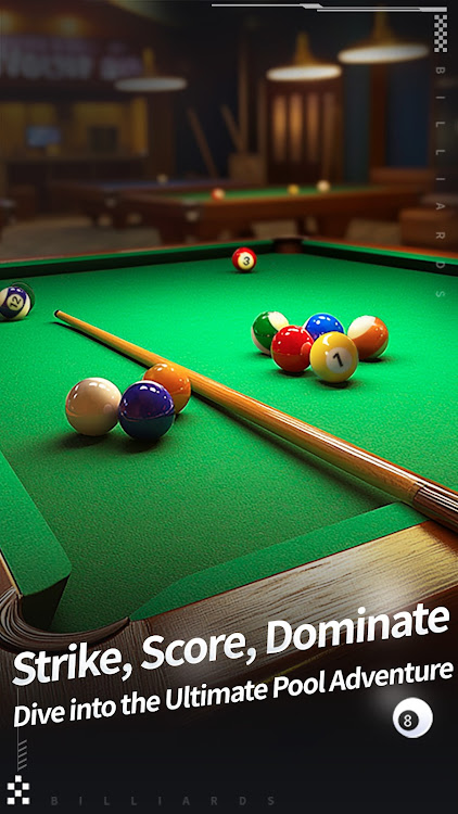 #1. Billiards 8-Ball Pool Table 3D (Android) By: Zongyi Technology Co., Ltd