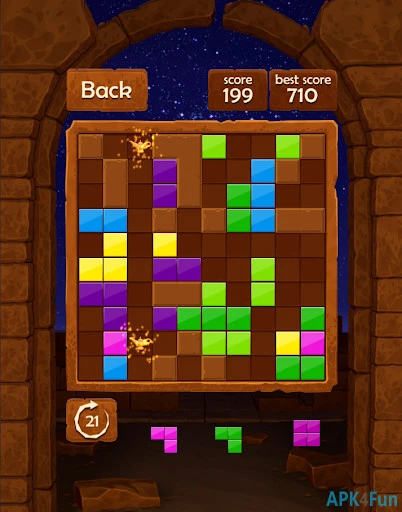 Block Puzzle: Night in Egypt Screenshot Image