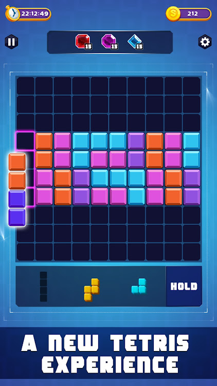 #1. Block Smash Puzzle Block Game (Android) By: Italy Games studios