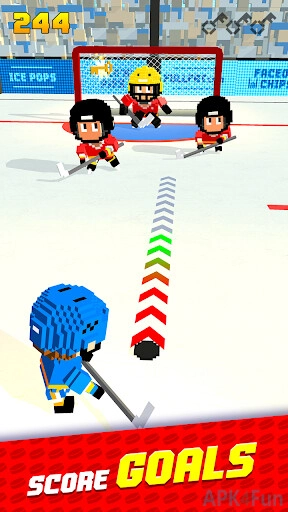 Blocky Hockey Screenshot Image