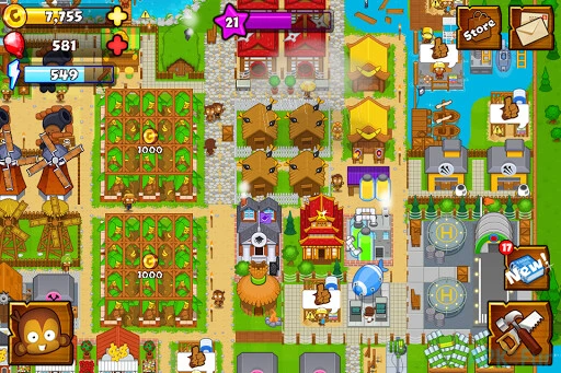 Bloons Monkey City Screenshot Image