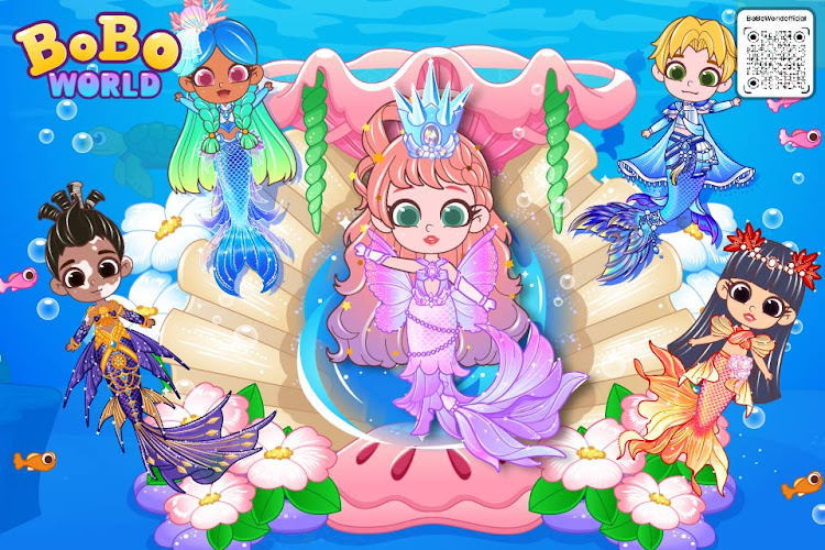 #1. BoBo World: Mermaid Fashion (Android) By: BoBo World