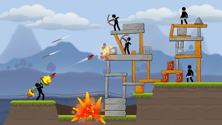 #1. Boom Stick: Bazooka Puzzles (Android) By: BYV